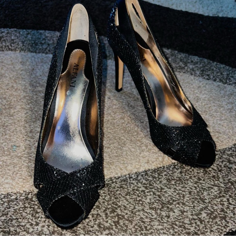 Alfani Lyra Peep Toe Heels